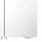 Oglindă modernă pentru containere cu 2 uși din aluminiu vopsit în argint - Alfio Viadurini