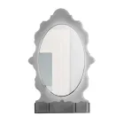 Dulap cu oglindă din plexiglas cu iluminare din spate, fabricat în Italia - Leira Viadurini
