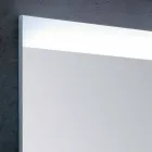 oglinda de la baie cu un design modern, cu LED-uri de iluminat Yvone Viadurini