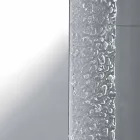 Oglinda baie modernă, cu rama de sticla decorativa si lumini LED Tara Viadurini