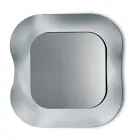 Oglindă de perete cu ramă din sticlă fuzionată, fabricată în Italia - Adored Viadurini