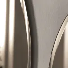 Oglindă de perete Beata cu șlefuire perimetrală, fabricată în Italia Viadurini