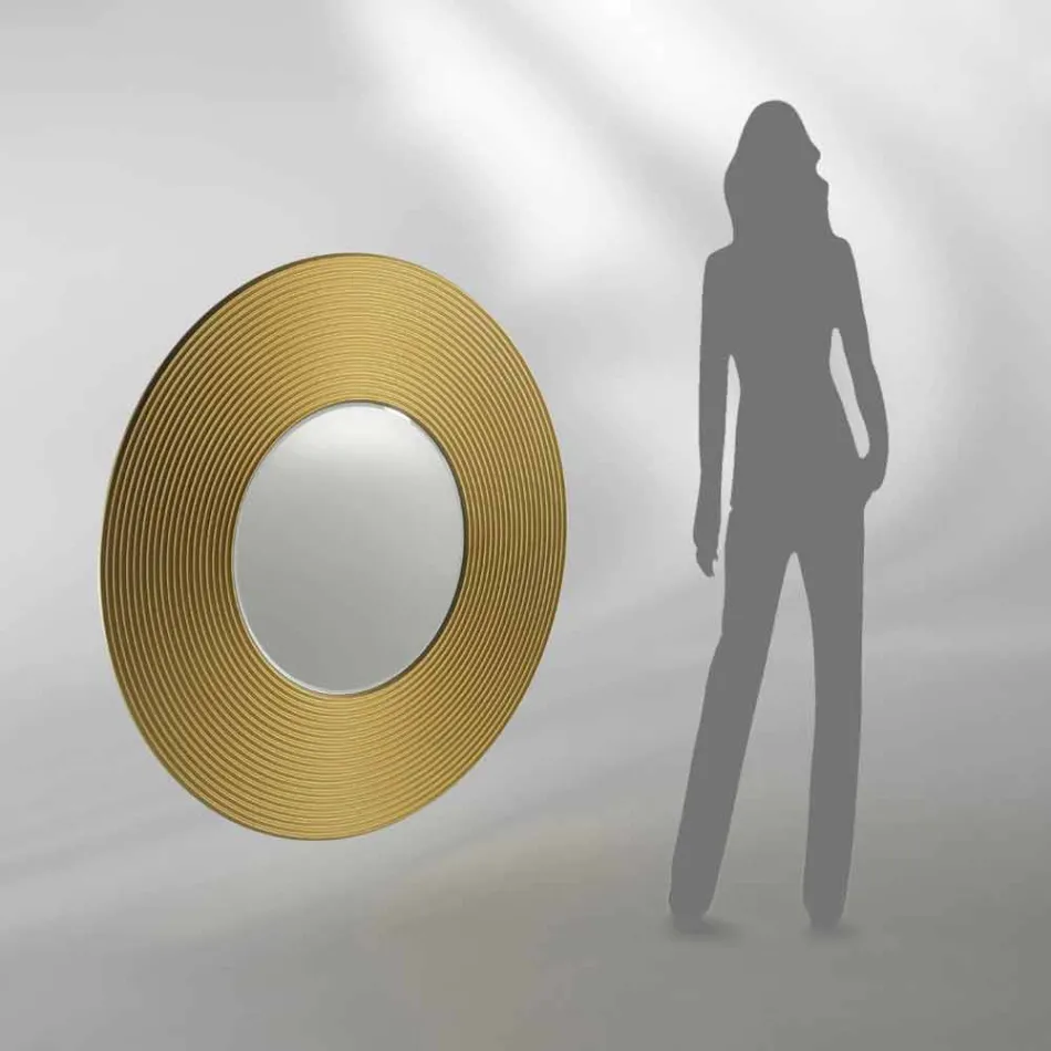 oglinda de perete de la un design modern Malva, diferite culori disponibile Viadurini