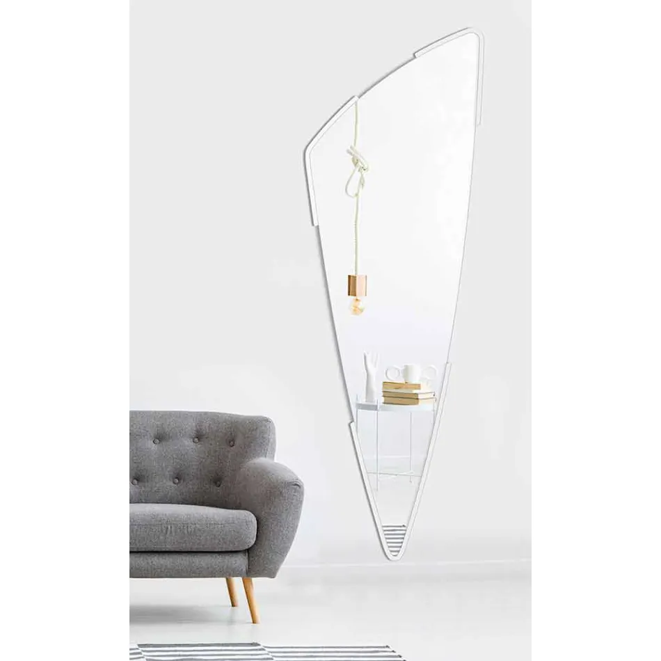 Oglinda de perete decorativă lungă în 4 culori - Spino Viadurini