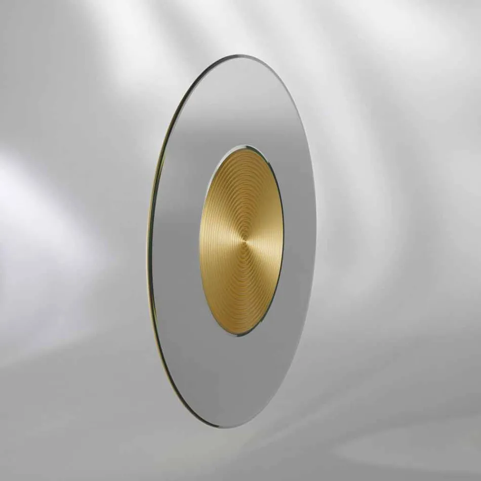 designer de oglindă de perete cu suport MDF Malva Viadurini