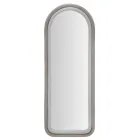 Oglindă de perete MDF acoperită cu catifea cu vârf arcuit - Jessica Viadurini