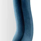 Oglindă de perete din MDF acoperită în catifea cu linii ondulate - Sheldon Viadurini