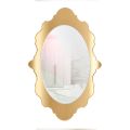 Oglindă de perete din plexiglas cu ramă aurie sau argintie, fabricată în Italia - Ariele
