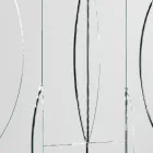 Oglinda de Perete Modulara cu Structura din Lemn Made in Italy - Saetta Viadurini