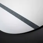 Runda oglindă de perete design modern, 100% Made in Italy Athos Viadurini