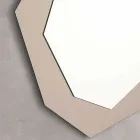 Oglindă de perete în formă de cadru din sticlă Made in Italy - Clor Viadurini