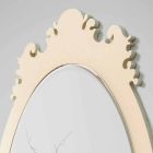 Oglinda vintage de lemn cu design vintage cu cadru - Giangio Viadurini