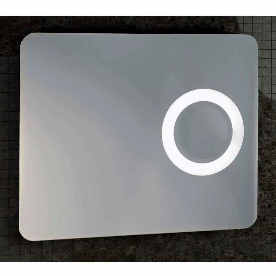 Oglinda de machiaj un design modern, iluminat cu LED-uri, Maren Viadurini