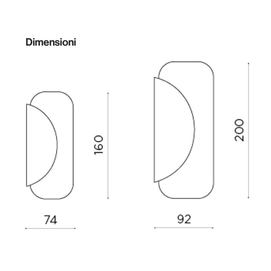 Oglindă realizată din 2 foi suprapuse, fabricată în Italia - Adelaide Viadurini