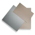 Oglindă realizată din 3 plăci suprapuse, 2 din bronz și 1 fumurie - Armida Viadurini