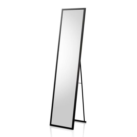 Oglindă de sine stătătoare din metal - Riflessi Viadurini