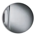 Oglindă din sticlă fuzionată Wave, fabricată în Italia - Candida Viadurini