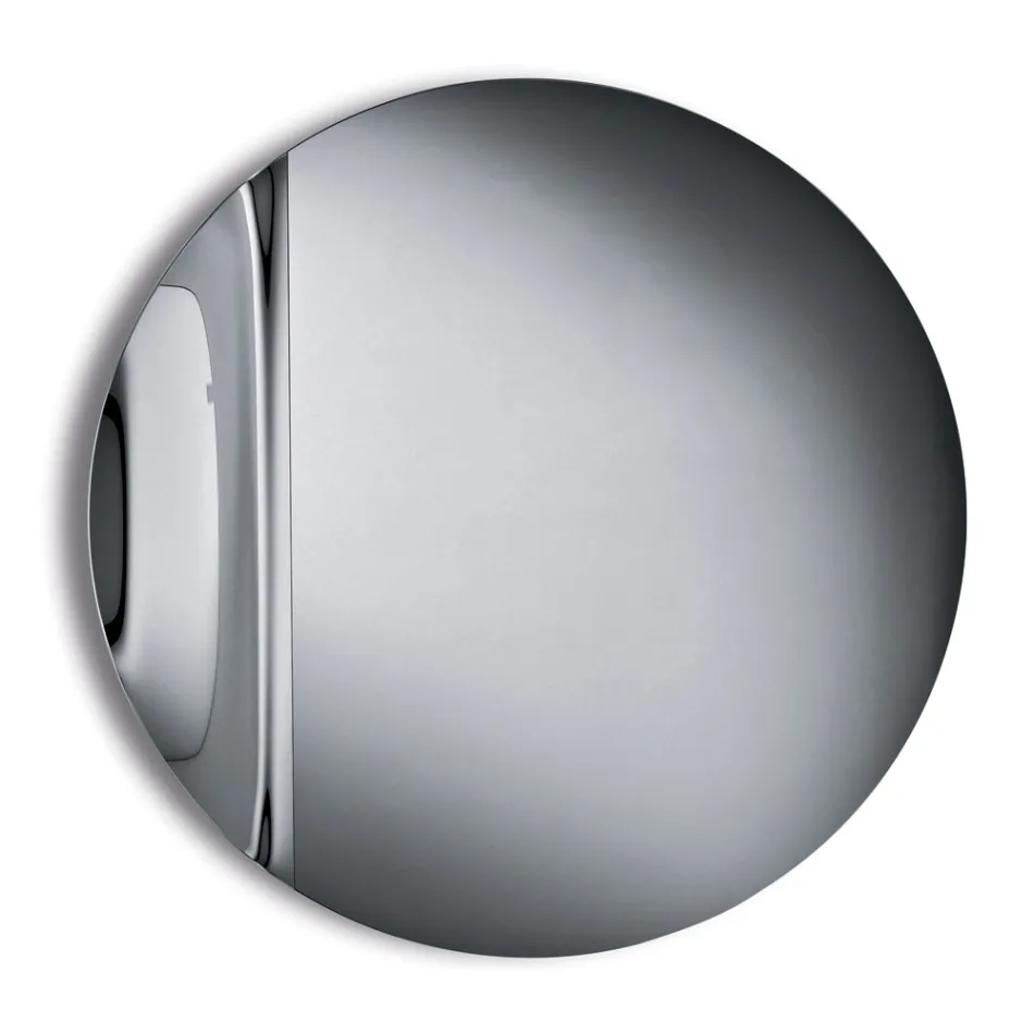 Oglindă din sticlă fuzionată Wave, fabricată în Italia - Candida Viadurini