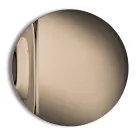 Oglindă din sticlă fuzionată Wave, fabricată în Italia - Candida Viadurini