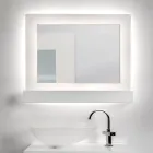 Recipient orizontal pentru oglinzi de perete din plexiglas, fabricat în Italia - Kiran Viadurini