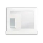 Recipient orizontal pentru oglinzi de perete din plexiglas, fabricat în Italia - Kiran Viadurini
