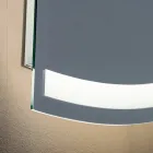 Oglindă cu iluminare din spate și bandă LED continuă - Excelsior Viadurini