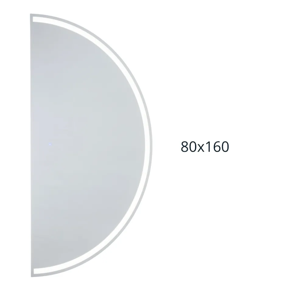 Oglindă cu iluminare din spate și bandă LED continuă - Excelsior Viadurini