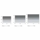 Oglindă de baie retroiluminată cu cadru sablat Fabricat în Italia - Floriana Viadurini