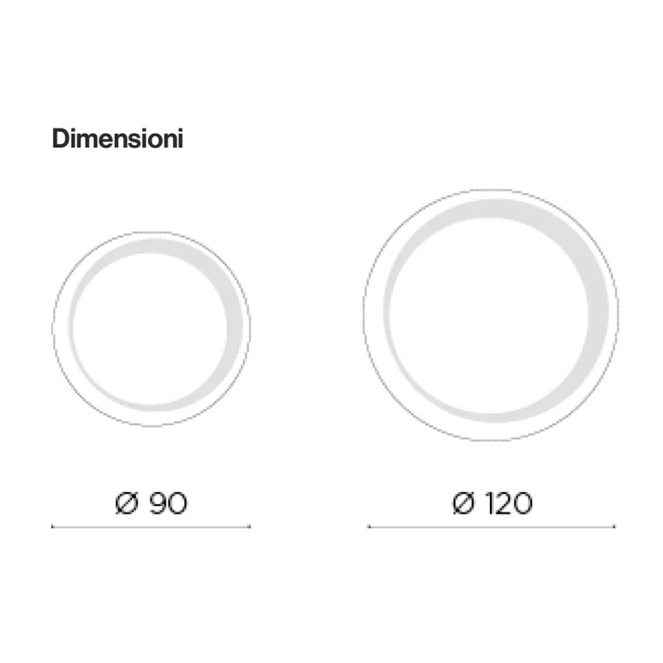 Oglindă rotundă de perete cu decor sablat, fabricată în Italia - Annamaria Viadurini