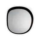 Oglindă în formă de sticlă, realizată din două panouri de sticlă suprapuse, fabricată în Italia - Alida Viadurini