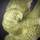 Figurina din ceramică în formă de papagal Fabricată manual în Italia - Pagallo Viadurini