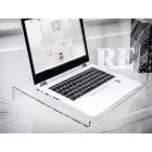 Suport pentru laptop în plexiglas transparent sau afumat Design 2 bucăți - Nerdino Viadurini