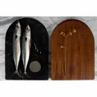 Accesorii pentru tăiere și bucătărie în marmură, lemn și oțel Design de lux - Icaro Viadurini