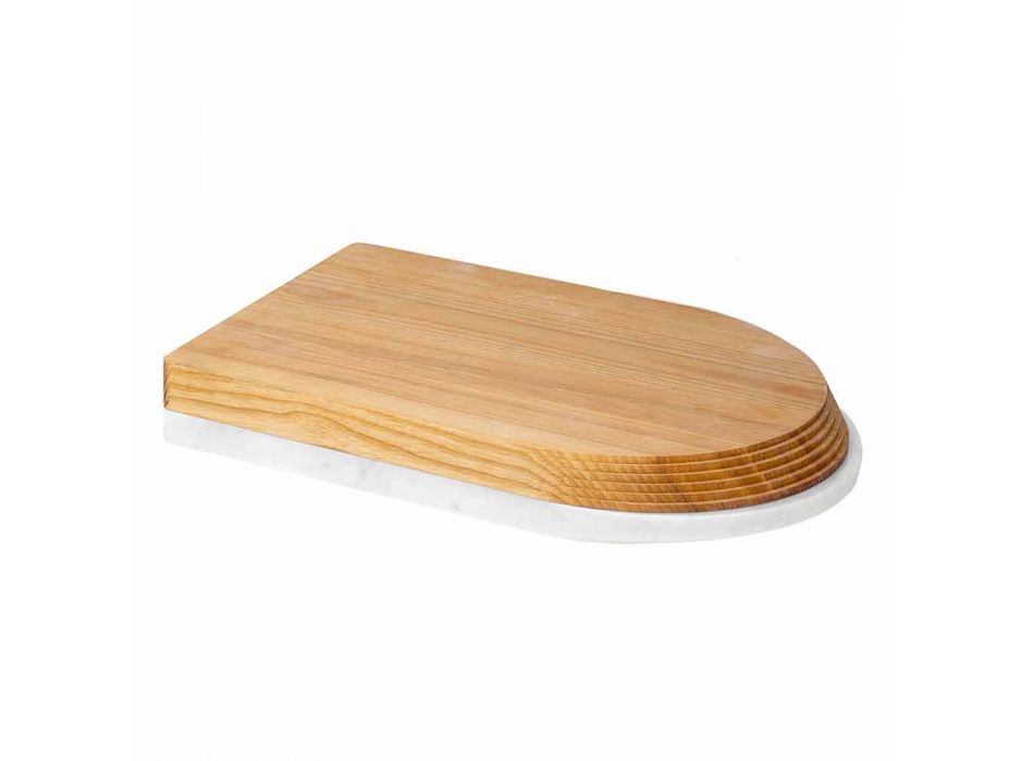 Accesorii pentru tăiere și bucătărie în marmură, lemn și oțel Design de lux - Icaro