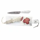 Tăieță modernă din marmură albă de Carrara Fabricată în Italia - Biblon Viadurini