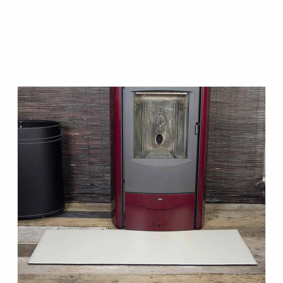 Șemineu din piele Rio / covor fabricat în Italia Viadurini