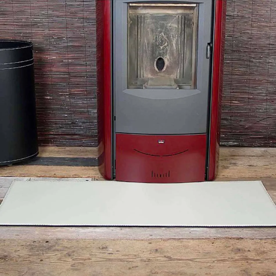 Șemineu din piele Rio / covor fabricat în Italia Viadurini