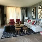 Covor din lână cu grămadă lungă realizat manual, înnodat manual în Türkiye - Benedetta Viadurini