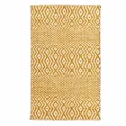 Covor de living cu design modern din lana si bumbac lucrat manual - Minera Viadurini