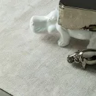 Covor modern de living din bumbac și viscoză, țesut manual - Mătăsos Viadurini