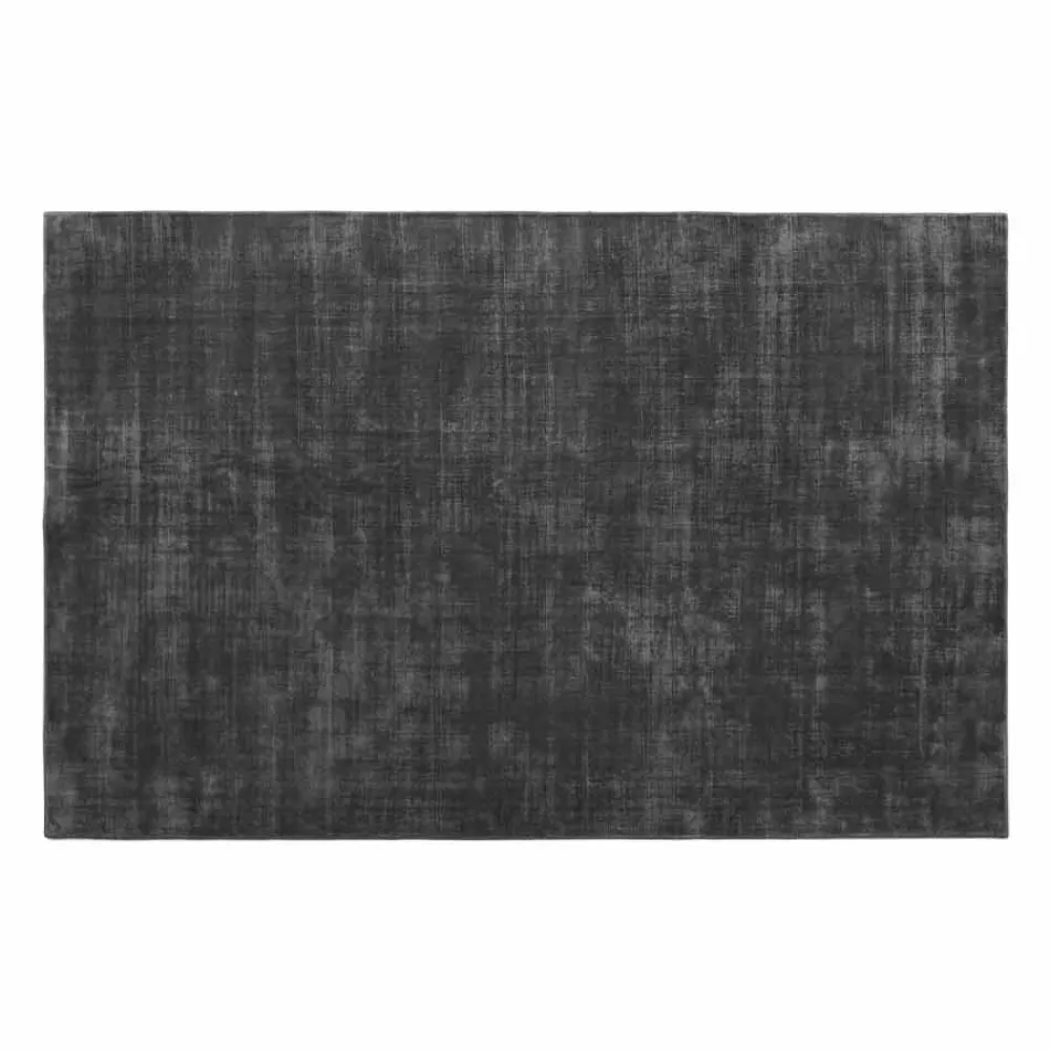 Covor dreptunghiular de cameră de zi în viscoză, de înaltă calitate, fabricat în Italia - Stephan Viadurini