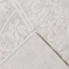 Covor de design cu design bej în poliester și vâscoză - Occitania Viadurini