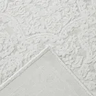 Covor de design cu design bej în poliester și vâscoză - Occitania Viadurini