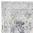 Covor de design cu design bej în poliester și vâscoză - Occitania Viadurini