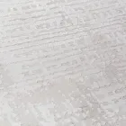 Covor de design cu design bej în poliester și vâscoză - Occitania Viadurini