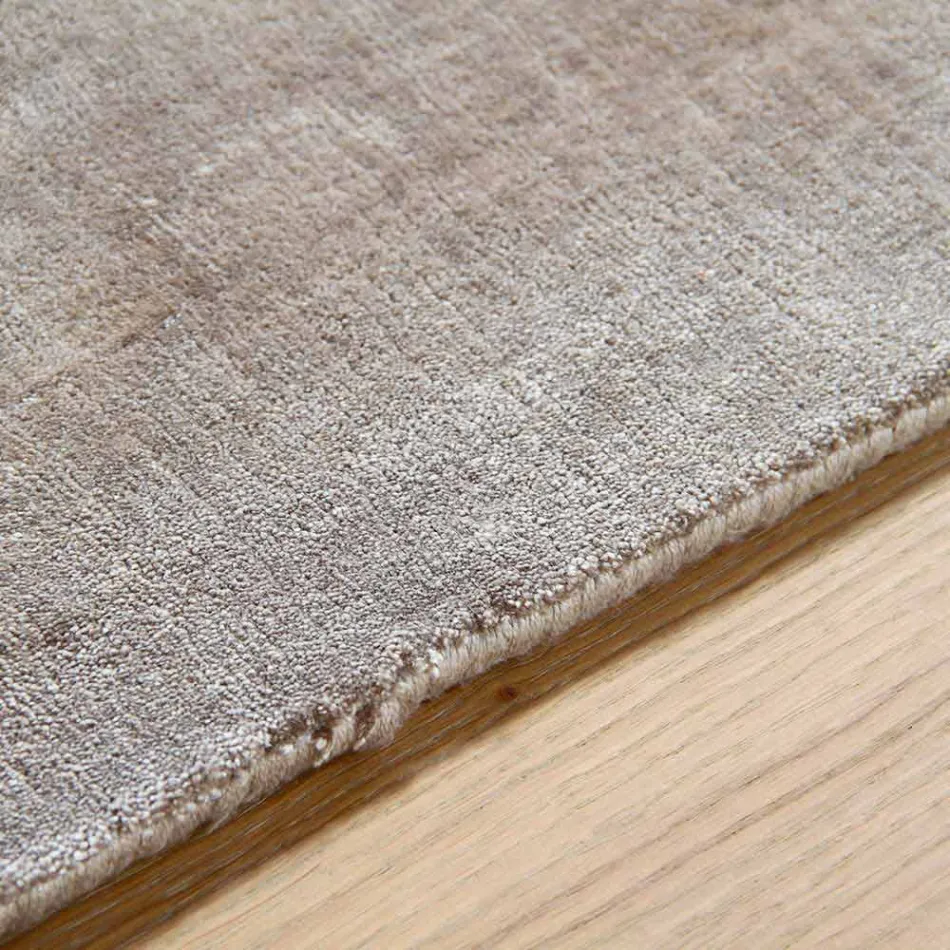 Covor de mătase de design modern colorat mare - Outlook Viadurini