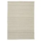 Covor modern de sufragerie din poliester și bumbac țesute manual - Soledad Viadurini