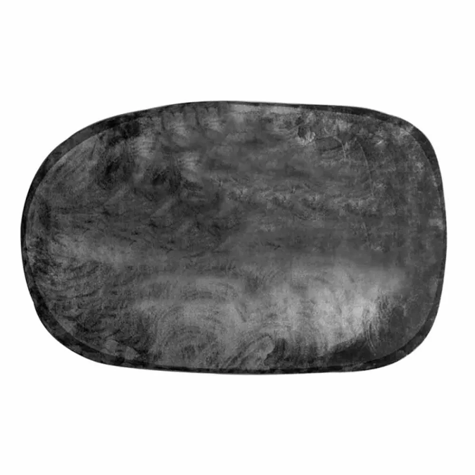 Covor oval de living din poliamidă cu imprimare digitală - Palmer Viadurini