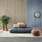Covor de sufragerie din lana si bumbac cu design geometric modern - Metria Viadurini