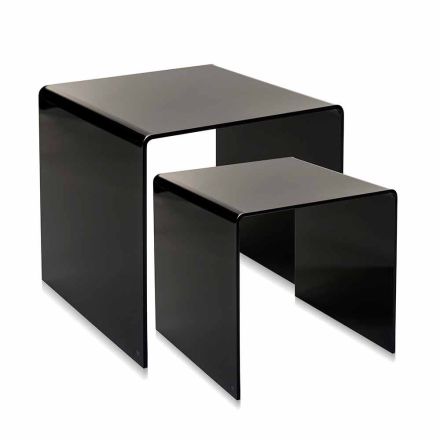 Mese de proiectare din plexiglas colorate realizate în Italia, Spinoso Viadurini